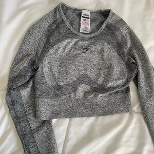 Gymshark Long sleeve top - Grey - Small